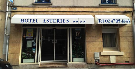 Hotel Asteries Tours Eksteriør bilde